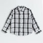 Milou Boys Full Sleeve Checked Bio-Washed Shirt Black Check - Milou - Care. The Swiss WayShirt