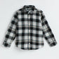 Milou Boys Full Sleeve Checked Bio-Washed Shirt Black & White Check - Milou - Care. The Swiss WayShirt