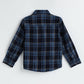 Milou Boys Full Sleeve Checked Bio-Washed Shirt Blue Check - Milou - Care. The Swiss WayShirt