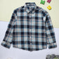 Milou Boys Full Sleeve Checked Bio-Washed Shirt Blue Check - Milou - Care. The Swiss WayShirt