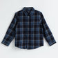 Milou Boys Full Sleeve Checked Bio-Washed Shirt Blue Check - Milou - Care. The Swiss WayShirt