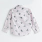 Milou Boys Full Sleeve Printed Bio-Washed Shirt Pink Leaf Print - Milou - Care. The Swiss WayShirt