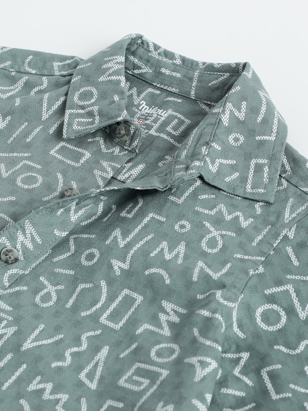 Milou Boys Full Sleeve Printed Bio-Washed Shirt Print - Milou - Care. The Swiss WayShirt