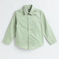 Milou Boys Full Sleeve Solid Bio-Washed Shirt Mint Green - Milou - Care. The Swiss WayShirt