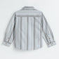 Milou Boys Full Sleeve Stripedd Bio-Washed Shirt Grey Striped - Milou - Care. The Swiss WayShirt