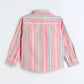 Milou Boys Full Sleeve Stripedd Bio-Washed Shirt Pink Striped - Milou - Care. The Swiss WayShirt