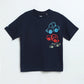 Milou Boys Graphic T-Shirt Navy Blue Vehicle Print - Milou - Care. The Swiss WayT-Shirt