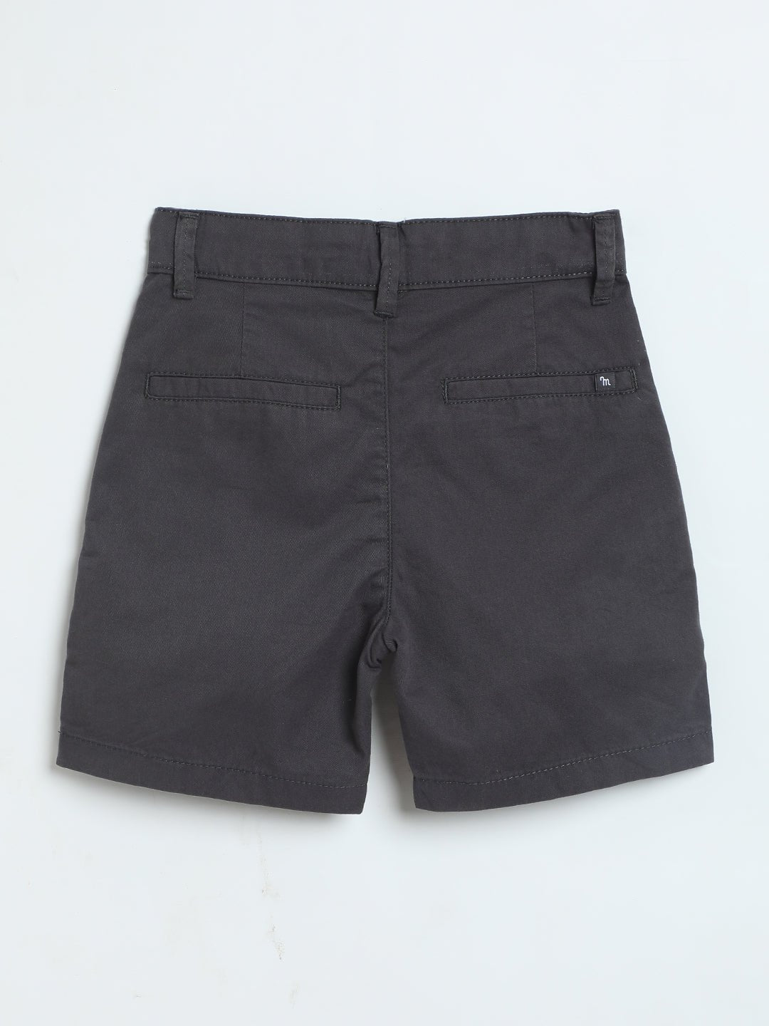 Milou Boys Grey Twill Chino Shorts - Milou - Care. The Swiss WayShorts