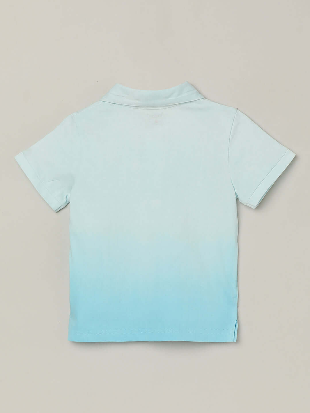 Milou Boys Half Sleeve Polo Neck T-Shirt Ombre Blue - Milou - Care. The Swiss WayPolo