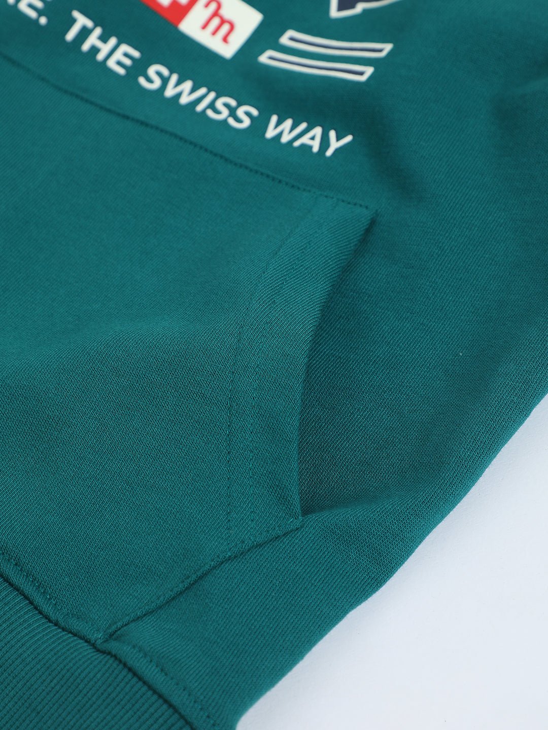 Milou Boys Hoodie Sweatshirt Green Graphic Print - Milou - Care. The Swiss WaySweatshirt & Jackets