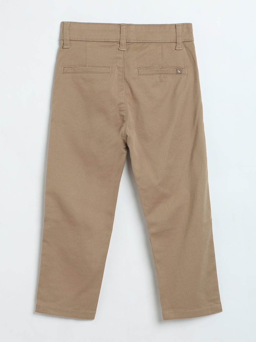 Milou Boys Khaki Straight Fit Chinos - Milou - Care. The Swiss WayJeans & Trousers