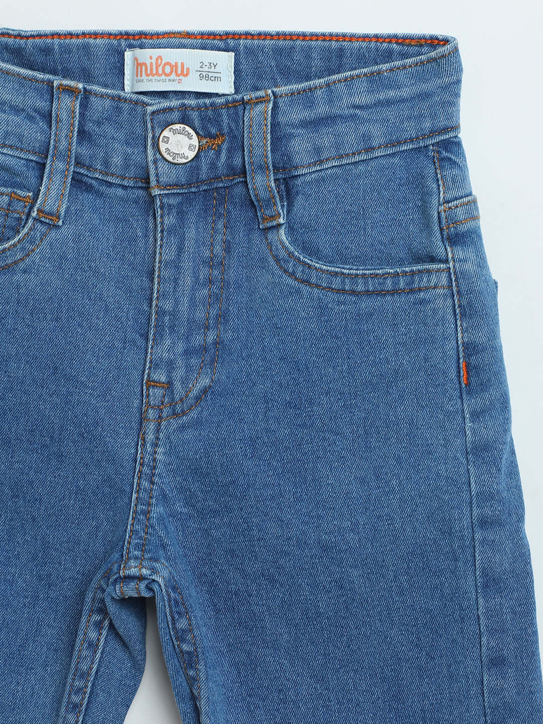 Milou Boys Light Blue Cotton Denim Jeans - Milou - Care. The Swiss WayJeans & Trousers
