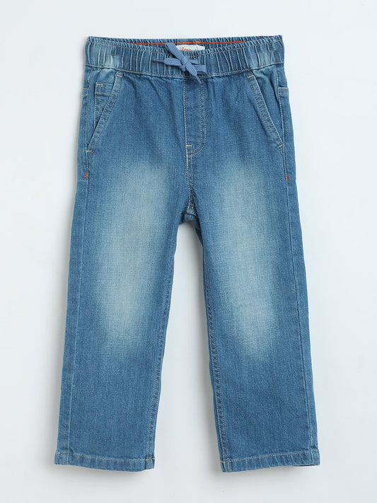 Milou Boys Light Blue Stretch Denim Jeans - Milou - Care. The Swiss WayJeans & Trousers