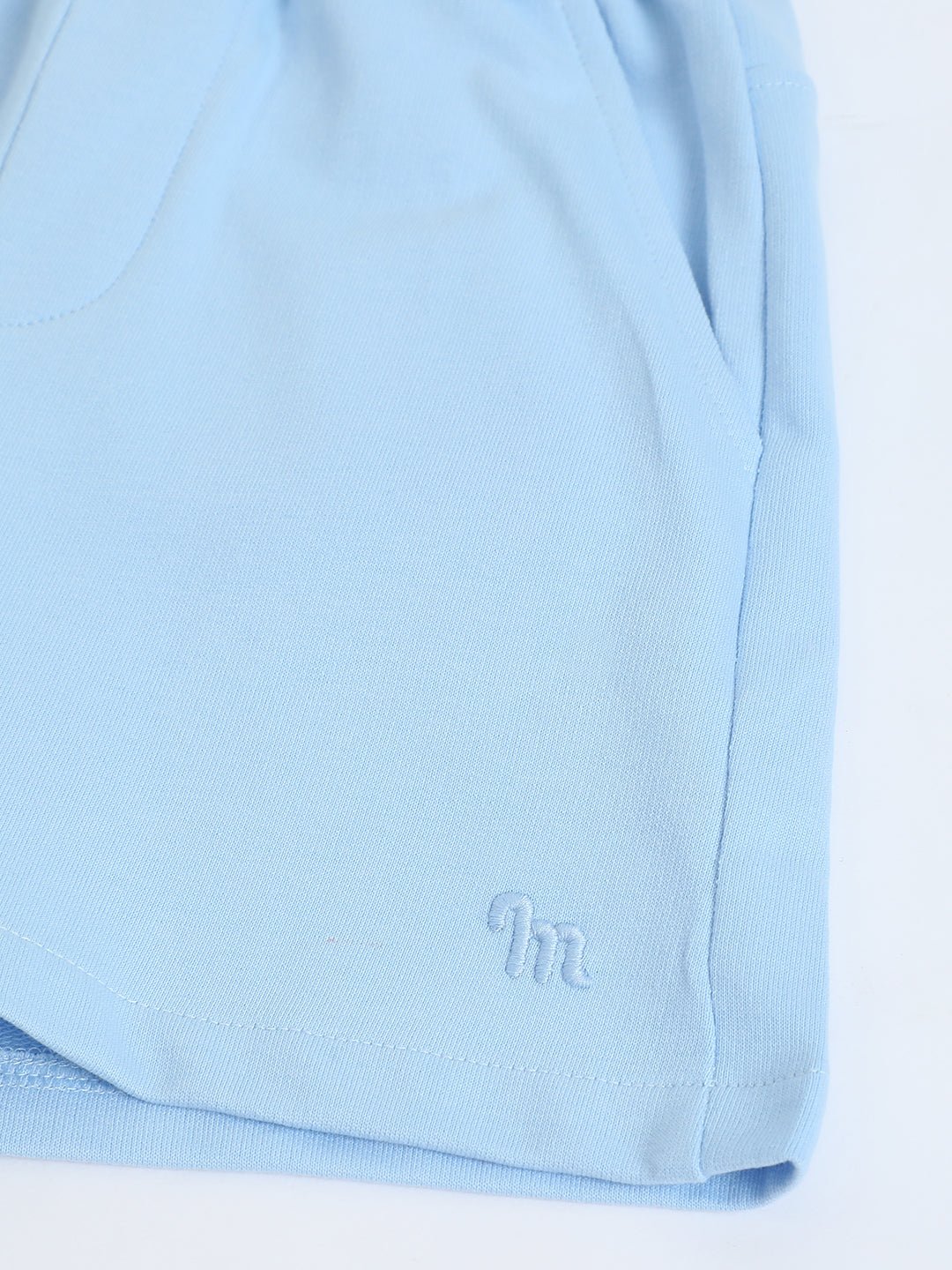 Milou Boys Loopknit Shorts Sky Blue - Milou - Care. The Swiss WayShorts