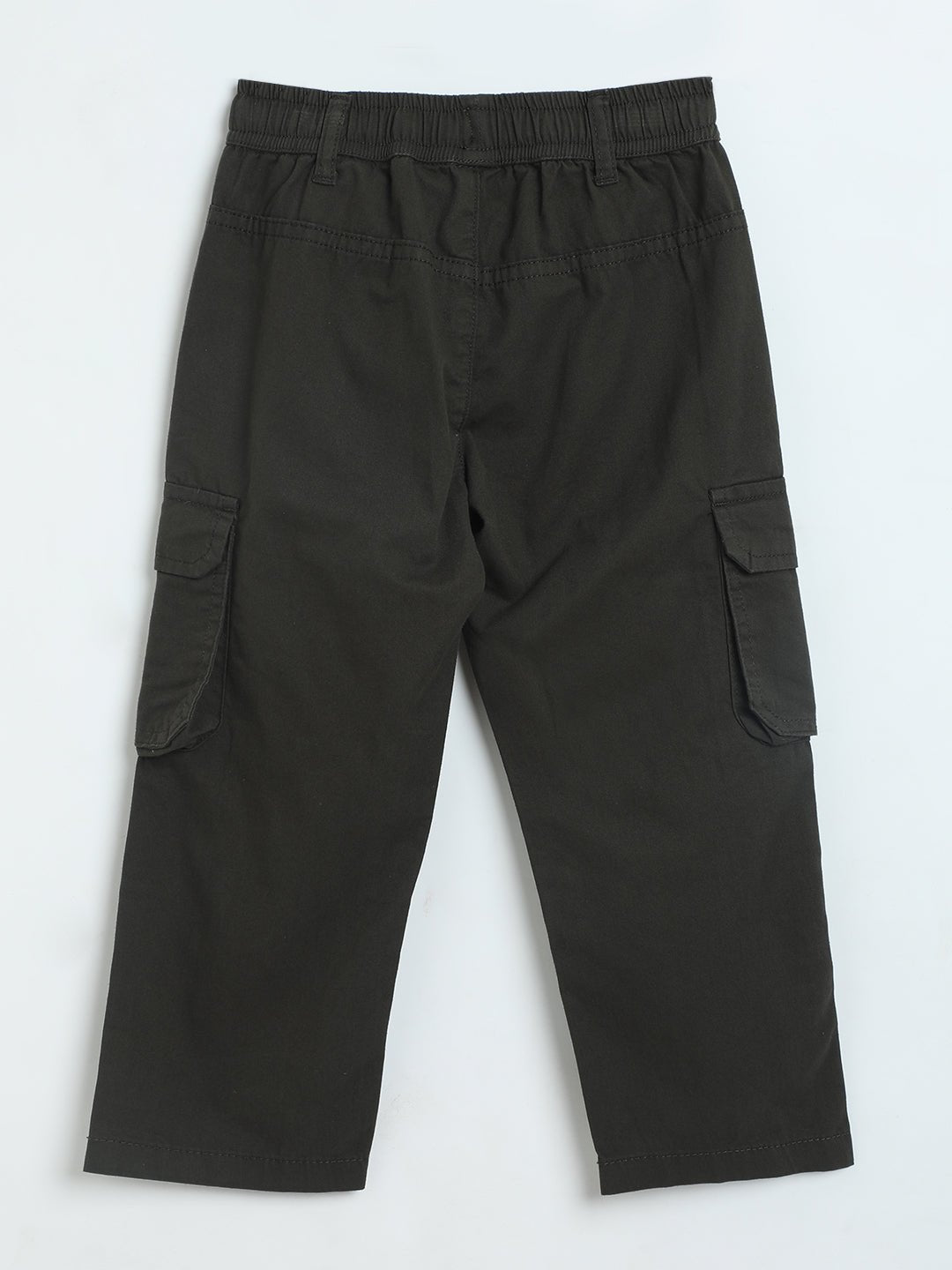 Milou Boys Olive Cotton Twill Cargo Pants - Milou - Care. The Swiss WayJeans & Trousers