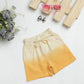 Milou Boys Ombre Bio-Washed Shorts Yellow - Milou - Care. The Swiss WayShorts