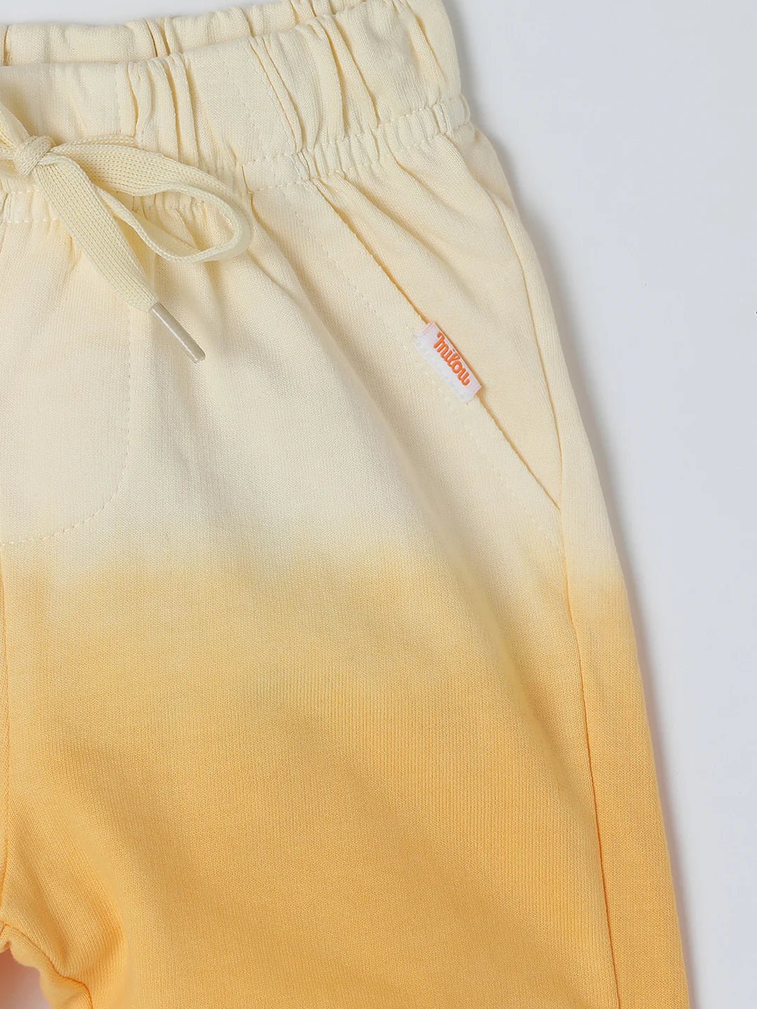 Milou Boys Ombre Bio-Washed Shorts Yellow - Milou - Care. The Swiss WayShorts