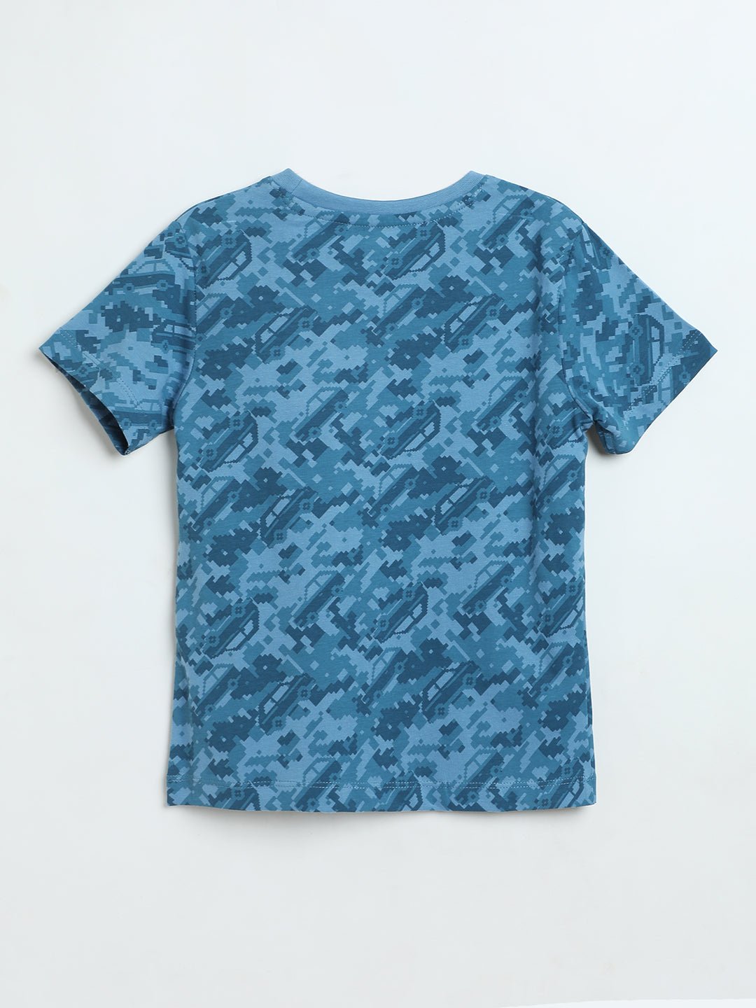 Milou Boys Printed T-Shirt Blue Camo Print - Milou - Care. The Swiss WayT-Shirt