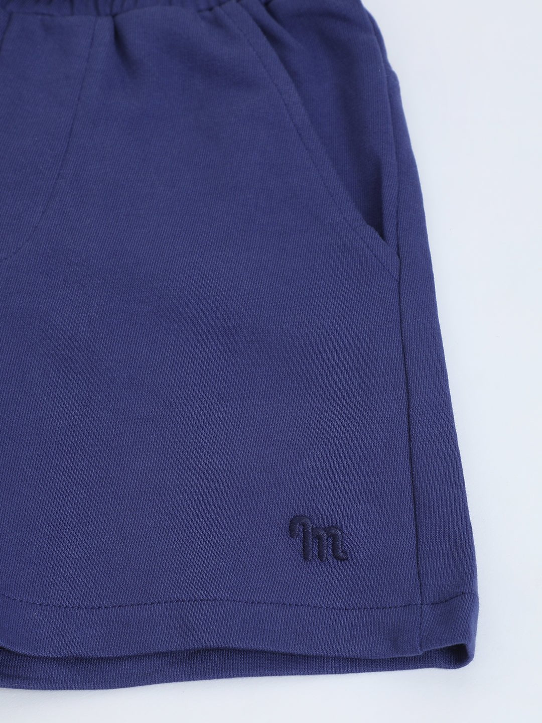 Milou Boys Skipper Blue Loopknit Shorts - Milou - Care. The Swiss WayShorts