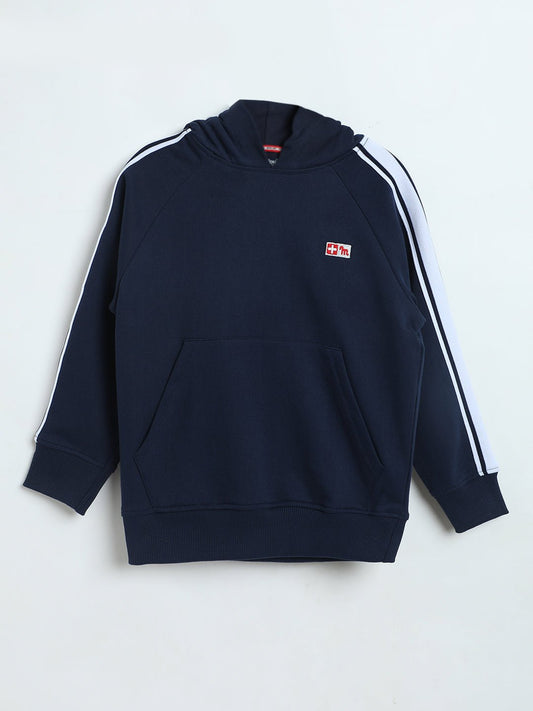 Milou Boys Sweatshirt Navy Blue Striped - Milou - Care. The Swiss WaySweatshirt & Jackets