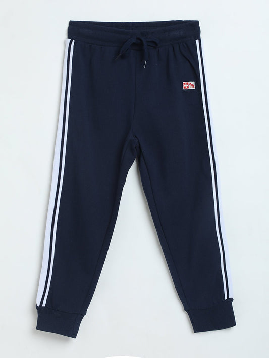 Milou Boys Track Pants Navy Blue - Milou - Care. The Swiss WayJogger
