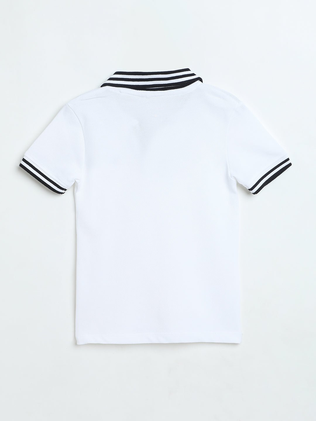Milou Boys White Pique Polo T-Shirt - Milou - Care. The Swiss WayPolo