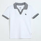 Milou Boys White Pique Polo T-Shirt - Milou - Care. The Swiss WayPolo