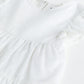Milou Girls 3 Tier Swiss Dot Dress White - Milou - Care. The Swiss WayDress