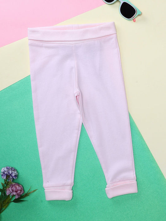 Milou Girls Bio-Washed Printed Leggings Lilac Print - Milou - Care. The Swiss WayLegging