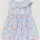 Milou Girls Blue Floral Cotton Dress - Milou - Care. The Swiss WayDress