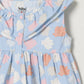 Milou Girls Blue Floral Cotton Dress - Milou - Care. The Swiss WayDress