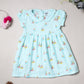 Milou Girls Blue Printed Cotton Dress - Milou - Care. The Swiss WayDress