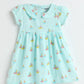 Milou Girls Blue Printed Cotton Dress - Milou - Care. The Swiss WayDress