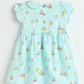 Milou Girls Blue Printed Cotton Dress - Milou - Care. The Swiss WayDress