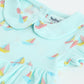 Milou Girls Blue Printed Cotton Dress - Milou - Care. The Swiss WayDress