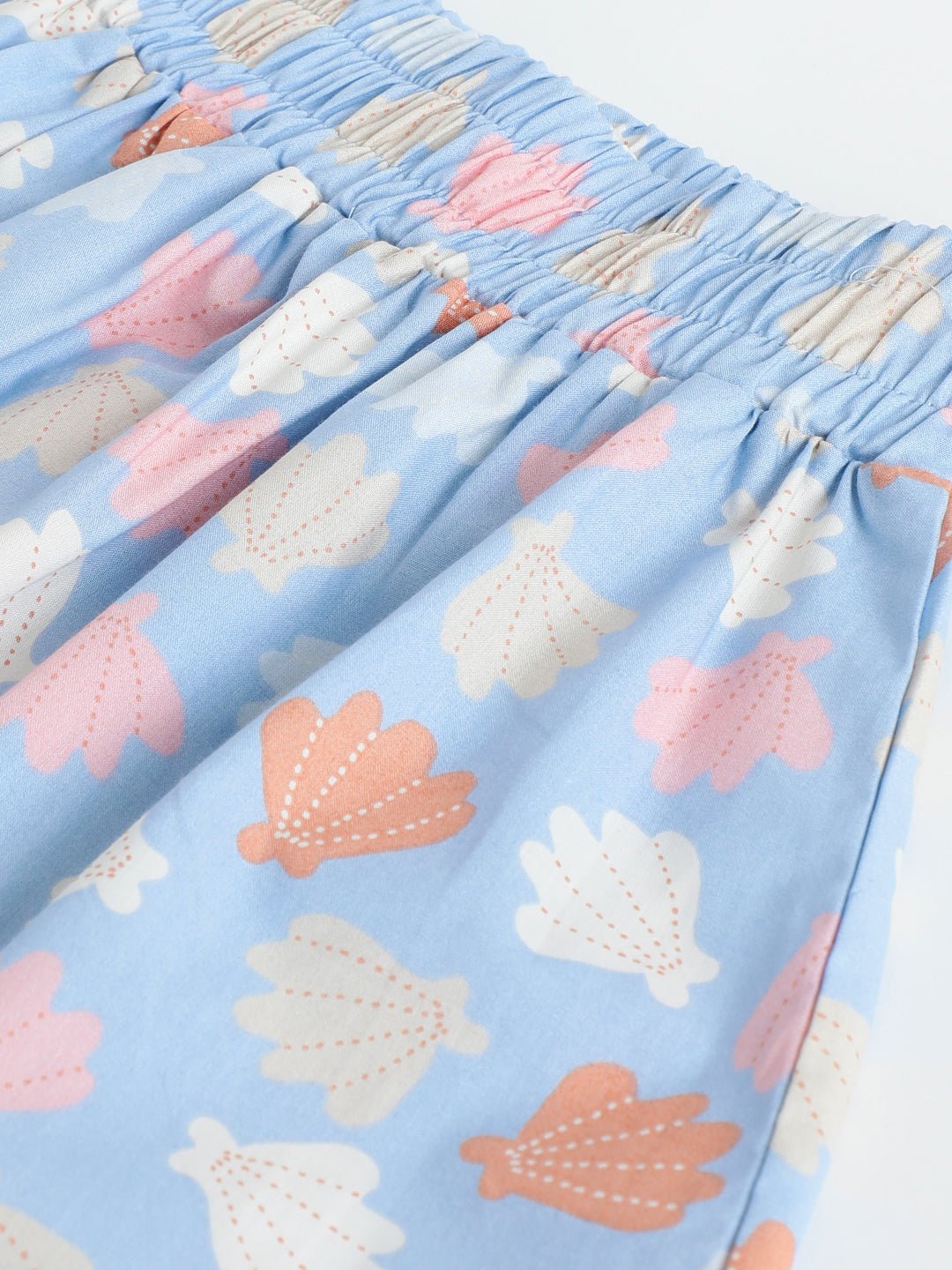 Milou Girls Blue Printed Cotton Skirt - Milou - Care. The Swiss WaySkirt