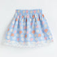 Milou Girls Blue Printed Cotton Skirt - Milou - Care. The Swiss WaySkirt