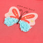 Milou Girls Butterfly Graphic T-Shirt Coral Pink - Milou - Care. The Swiss WayTops & T-shirts