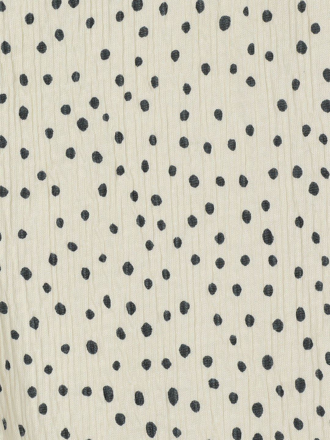 Milou Girls Cotton Bio-Washed Polka Leggings Off White - Milou - Care. The Swiss WayLegging