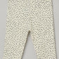 Milou Girls Cotton Bio-Washed Polka Leggings Off White - Milou - Care. The Swiss WayLegging
