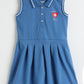 Milou Girls Cotton Printed Dress Blue - Milou - Care. The Swiss WayDress