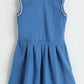 Milou Girls Cotton Printed Dress Blue - Milou - Care. The Swiss WayDress