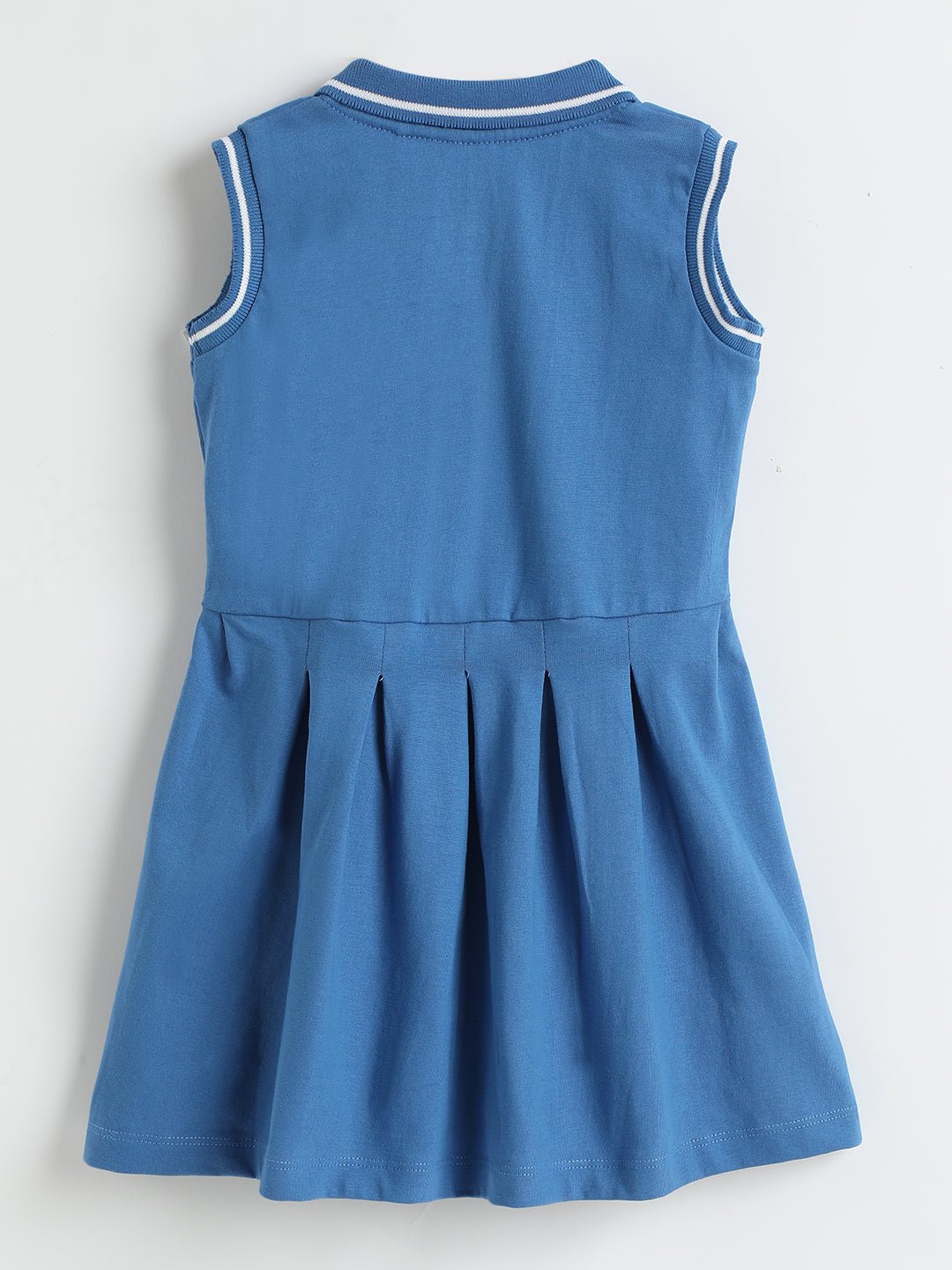Milou Girls Cotton Printed Dress Blue - Milou - Care. The Swiss WayDress