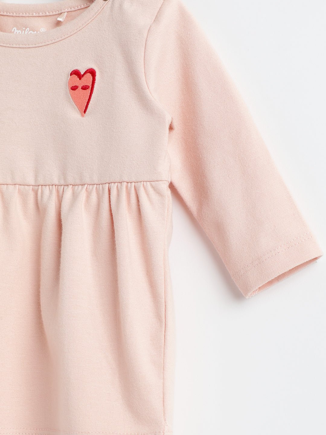 Milou Girls Cotton Printed Dress Blush Pink - Milou - Care. The Swiss WayDress