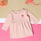 Milou Girls Cotton Printed Dress Blush Pink - Milou - Care. The Swiss WayDress