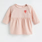 Milou Girls Cotton Printed Dress Blush Pink - Milou - Care. The Swiss WayDress