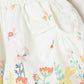 Milou Girls Cotton Printed Mid Thigh Length Shorts White Floral Print - Milou - Care. The Swiss WayShorts