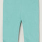 Milou Girls Cotton Solid Bio-Washed Leggings Mint Green - Milou - Care. The Swiss WayLegging