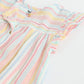 Milou Girls Cotton Striped Dress Pastel Stripe - Milou - Care. The Swiss WayDress