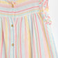 Milou Girls Cotton Striped Dress Pastel Stripe - Milou - Care. The Swiss WayDress